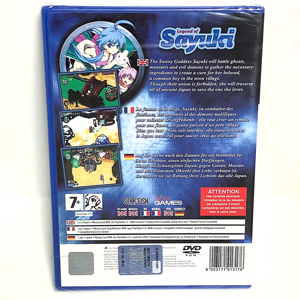 Sony - Playstation 2 (PS2) - Legend of Sayuki - Video game - In original sealed box #1.0