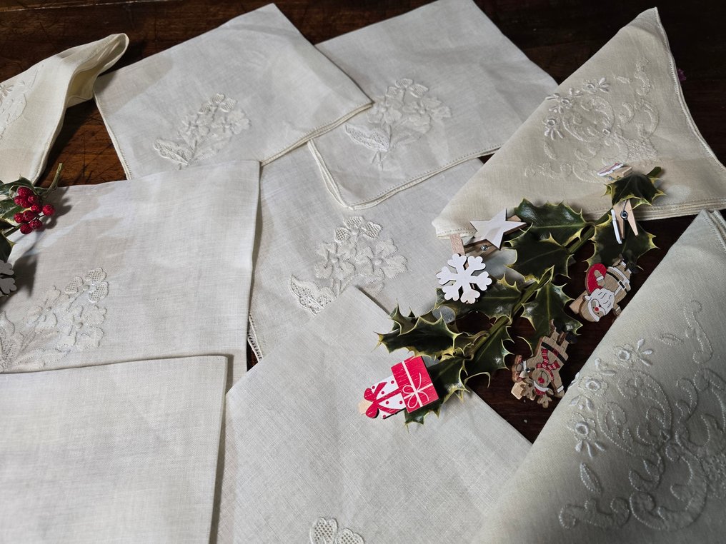 Napkin (11) - 40 cm - 40 cm - Napkins without reserve #3.2