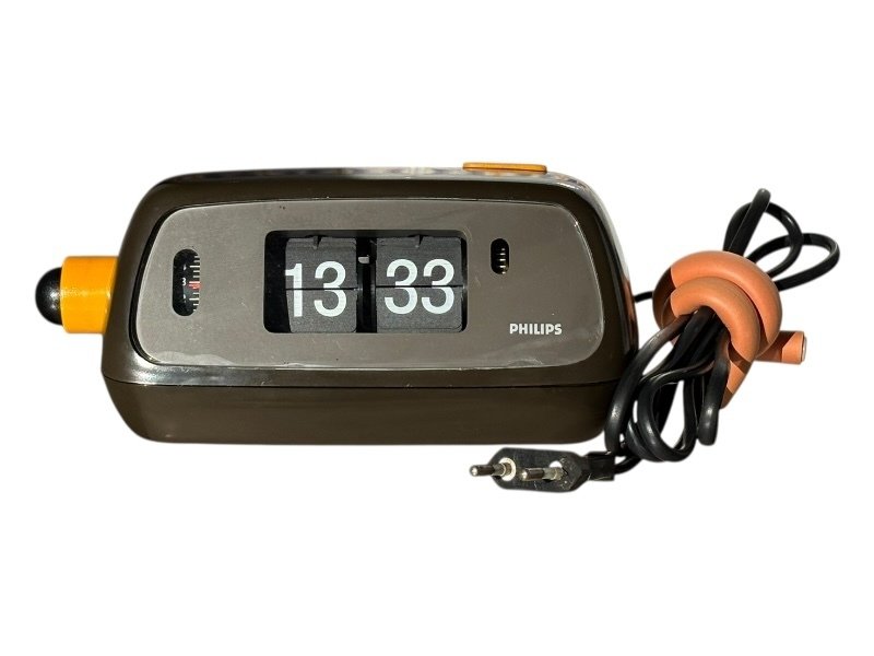 Flip clock - Philips Space Age Plastic - 1970-1980 - Japanese Movement 1970s #1.0