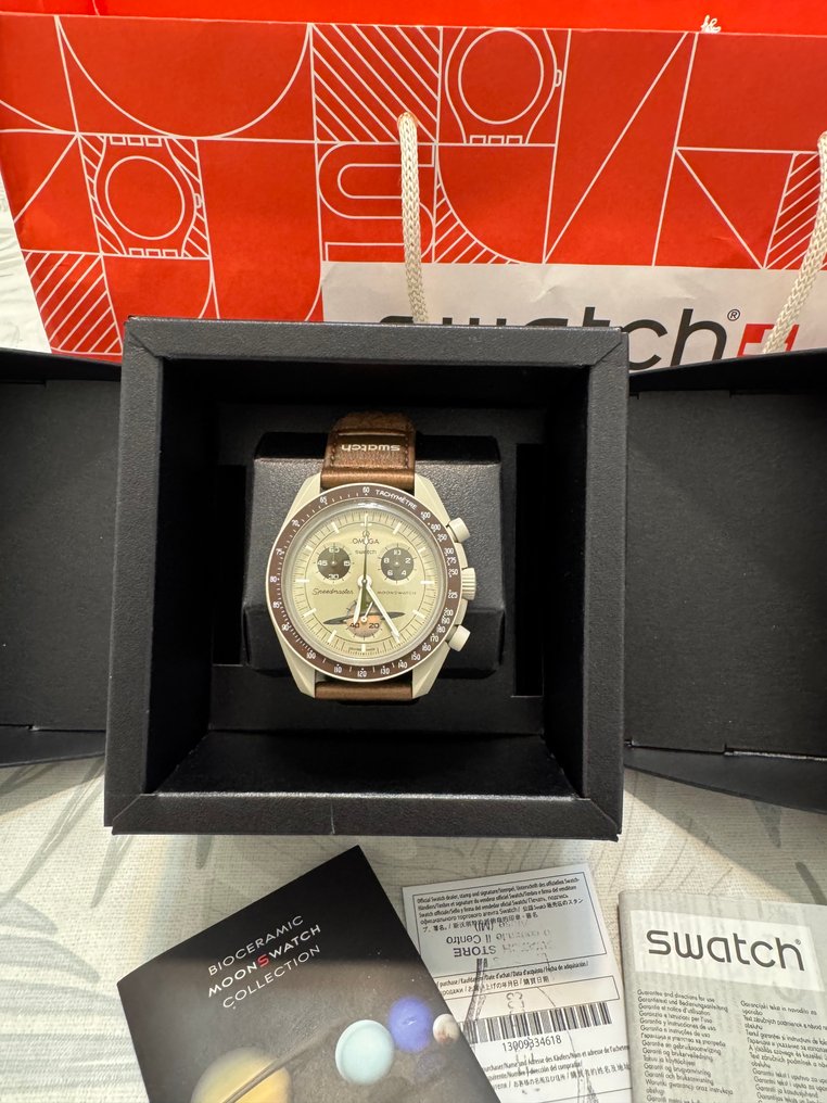 Omega x Swatch - MoonSwatch - Mission to Saturn - 沒有保留價 - 中性 - 2020+ #1.0