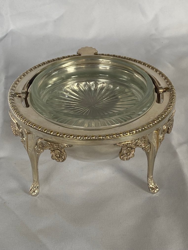 奶油碟 - 鍍銀 - 极佳的鱼子酱黄油菜肴 #4.3