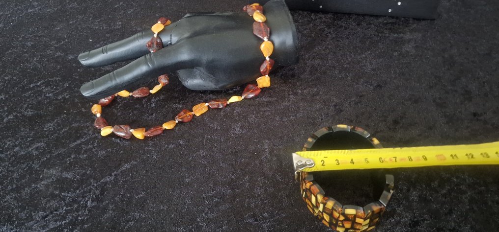 Baltisch barnsteen - Barnsteen - 0 - 33 cm - 0 cm (Zonder Minimumprijs) #2.1