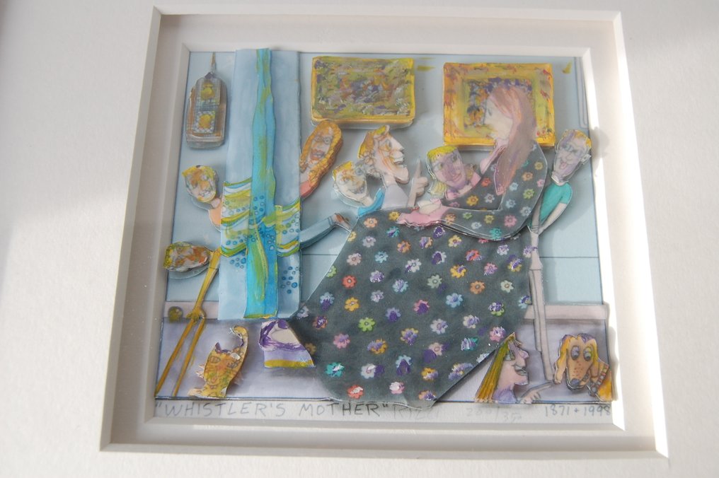 James Rizzi (1950-2011) - Whistlers Mother #1.0