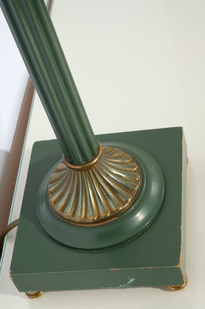 Authentieke Tafellamp - Jaren 50/60 - Table lamp - Brass #4.3