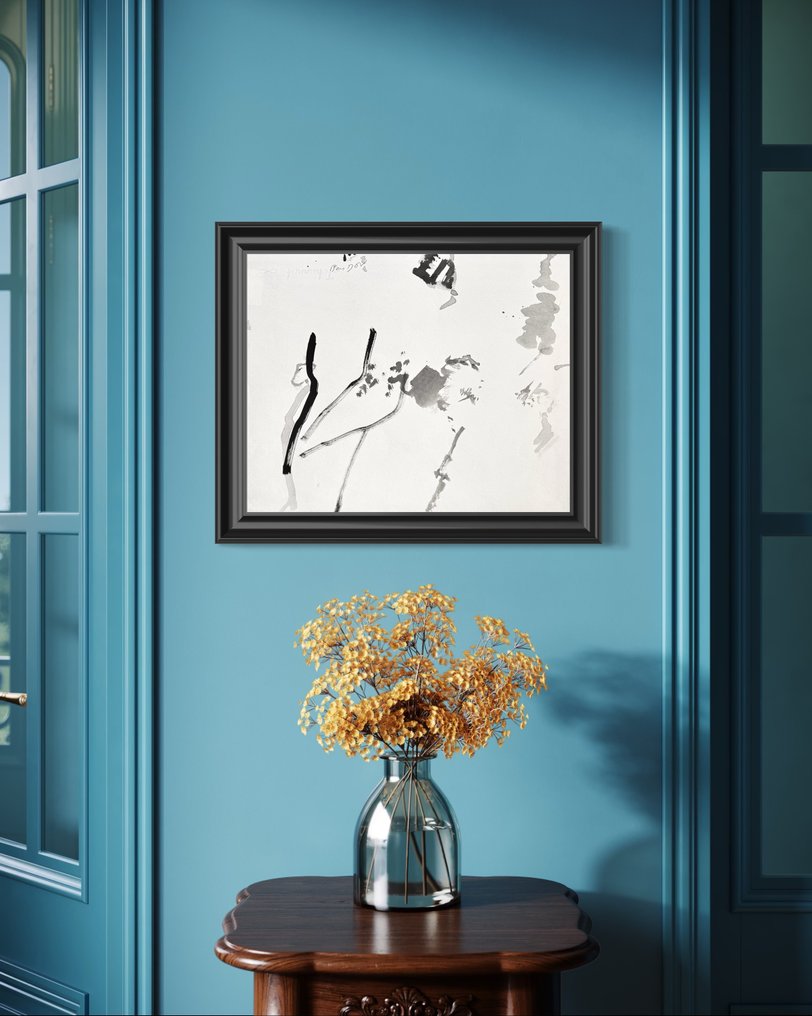 Hanna Ben Dov (1919-2009) - Lyrical Abstraction from 1960’s New School of Paris #1.0