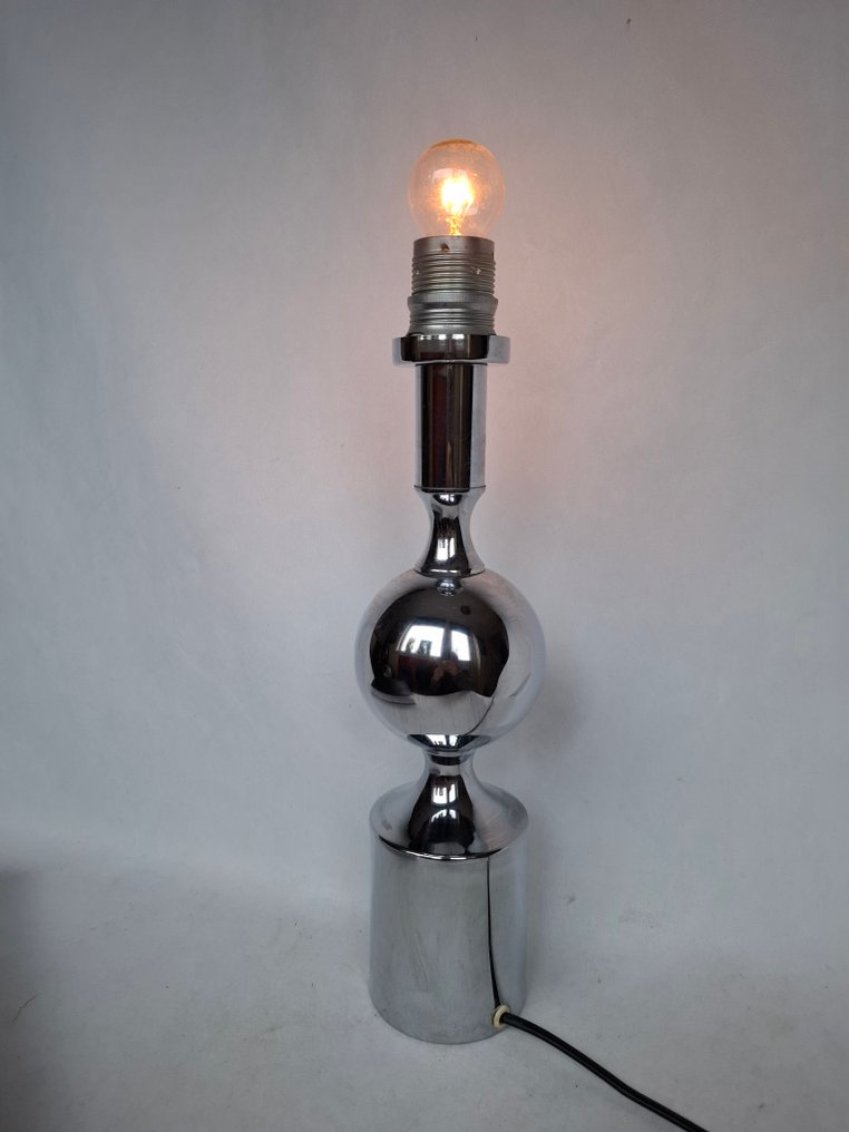 stolken - Lamp - Chroom, Metaal - Space age vintage lamp #4.3