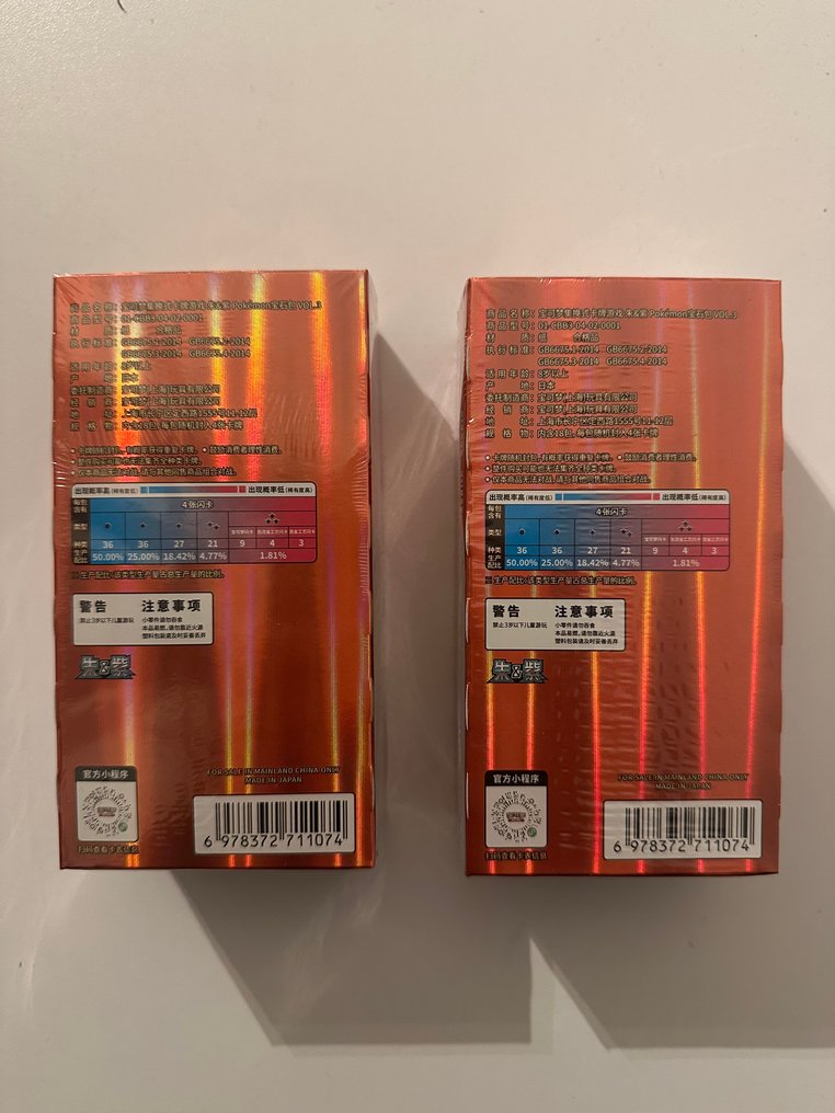 2 Booster box - Pokémon Gem Pack Volume 3 (Simplified Chinese) - Sealed #3.2