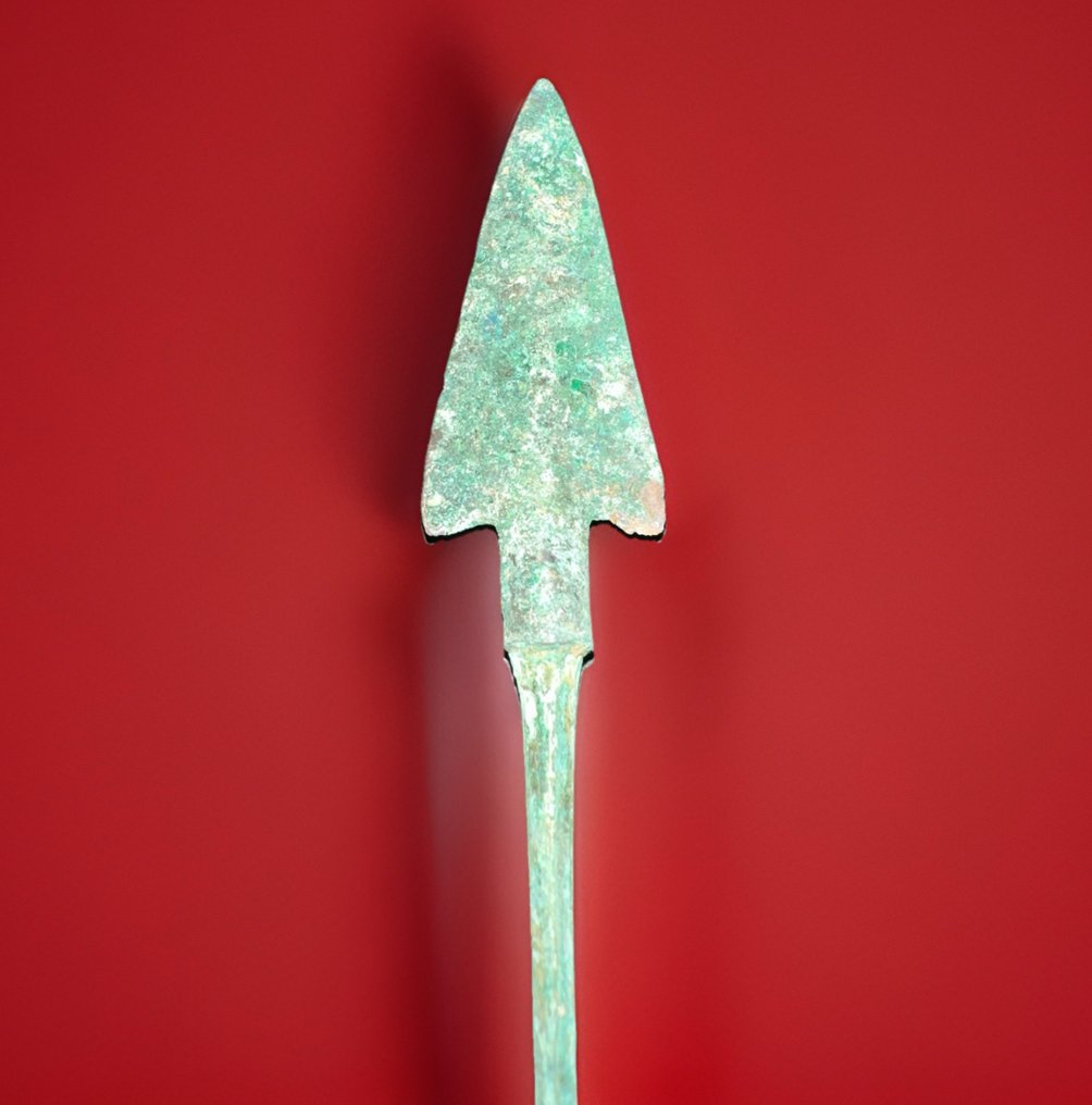 Luristan Bronze Arrowhead - 14.4 cm (No reserve price) #4.3