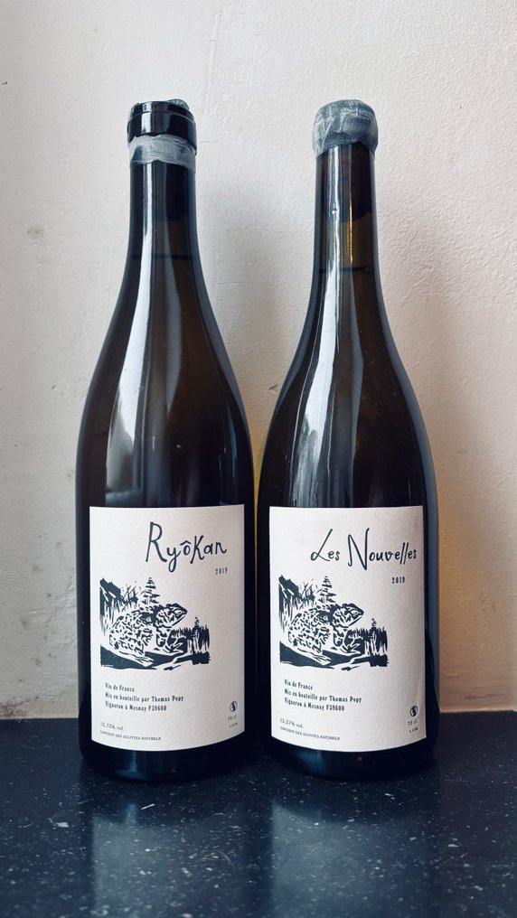 2019 Thomas Popy "Ryôkan" & "Les Nouvelles" - Jura - 2 Bottles (0.75L) #1.0