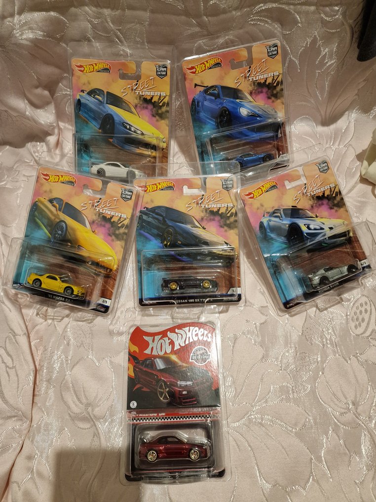 Hot Wheels 1:64 - Modellino di auto (6) - Assortiti - JDM #1.0