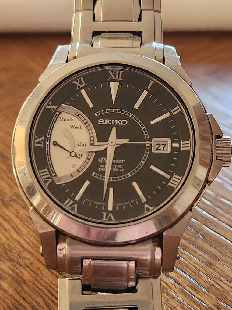 Seiko Premier - Kinetic Direct Drive - No Reserve Price - 5D22-0AA0 - Men - 2000-2010 #4.3