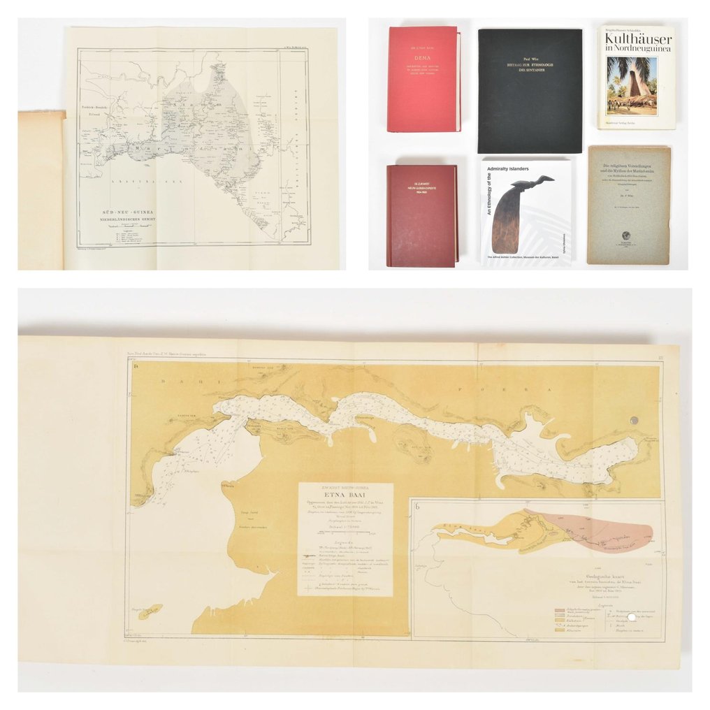 [Papua New Guinea] Baal, Wirz e.a. - Description and Analysis of Marind-Anim Culture, Beitrag zur Ethnologie der Sentanier e.a. - 1904-1966 #1.0