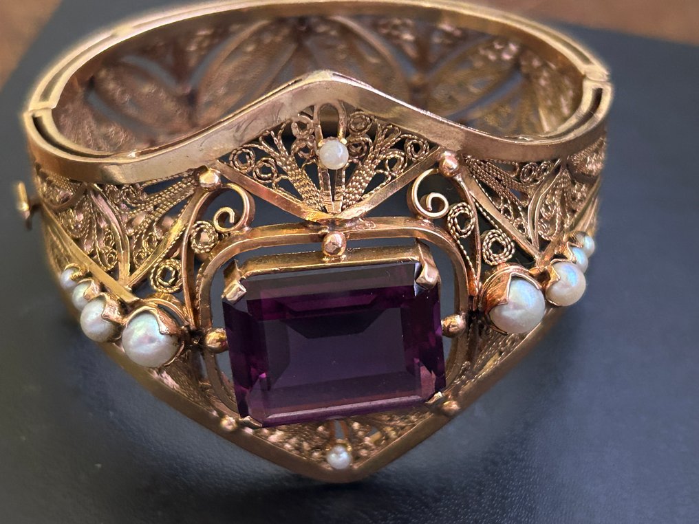 Βραχιόλι - 14 καράτια Κίτρινο χρυσό #1.0