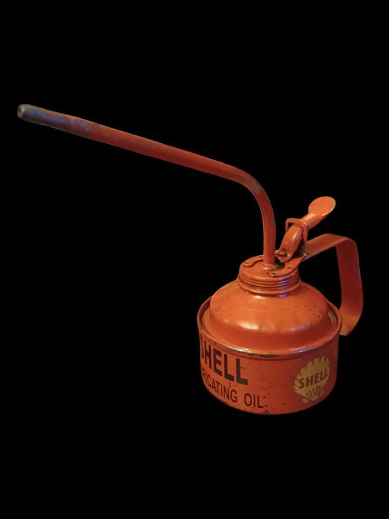 Bensinpump (1) - Shell - Ancienne burette d'huile Shell - 1950-1960 #1.0