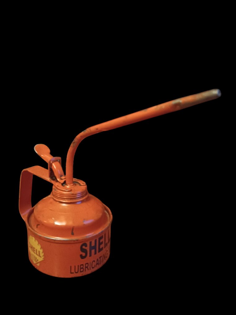 Bensinpump (1) - Shell - Ancienne burette d'huile Shell - 1950-1960 #1.0