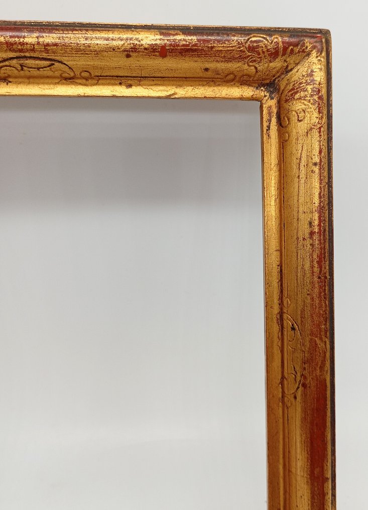 Ramă  - Lemn, Aur #2.1