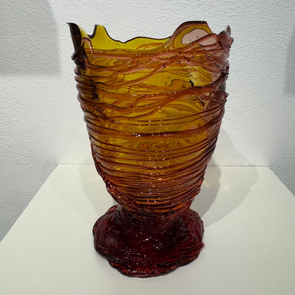 Fish Design - Gaetano Pesce - Βάζο -  SPAGHETTI EXTRACOLOR  - Resine #2.1