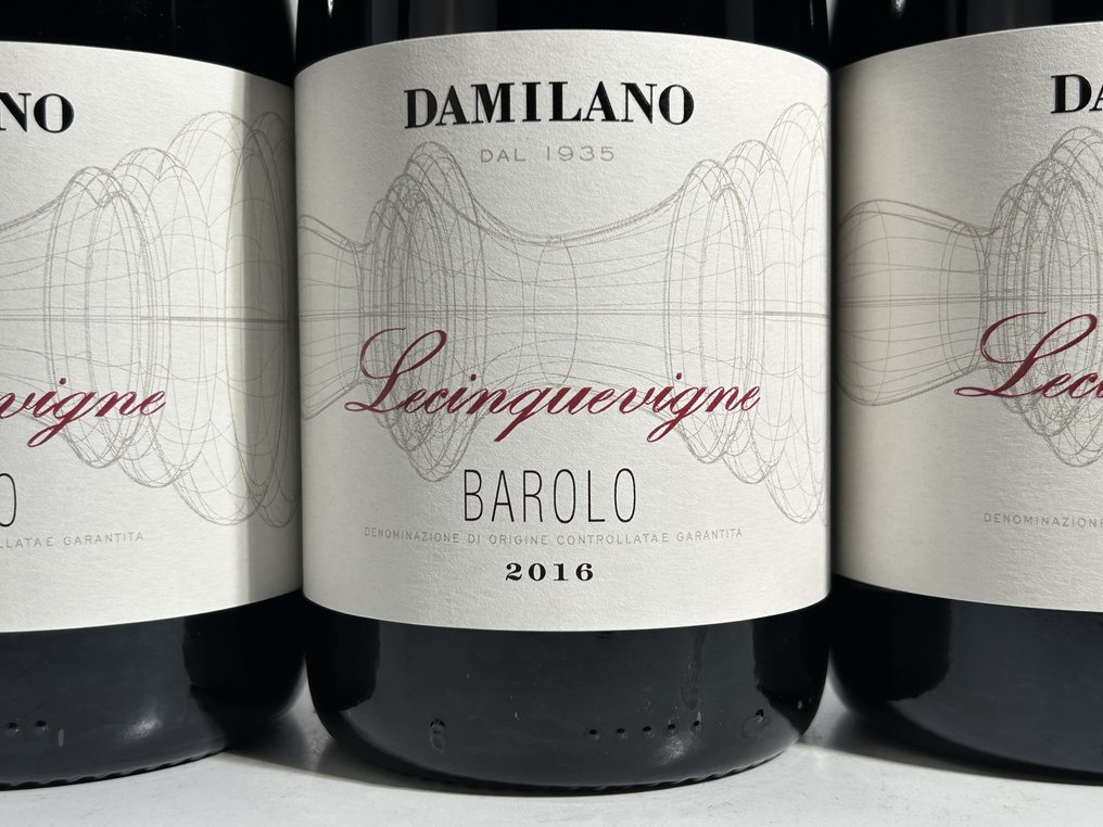 2016 Damilano "Lecinquevigne" - Barolo DOCG - 3 Bottles (0.75L) #1.0