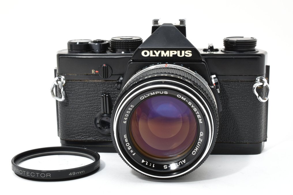 Olympus OM-1 black + G.Zuiko Auto-S 1.4/50mm | Egylencsés reflex fényképezőgép (SLR) #1.0