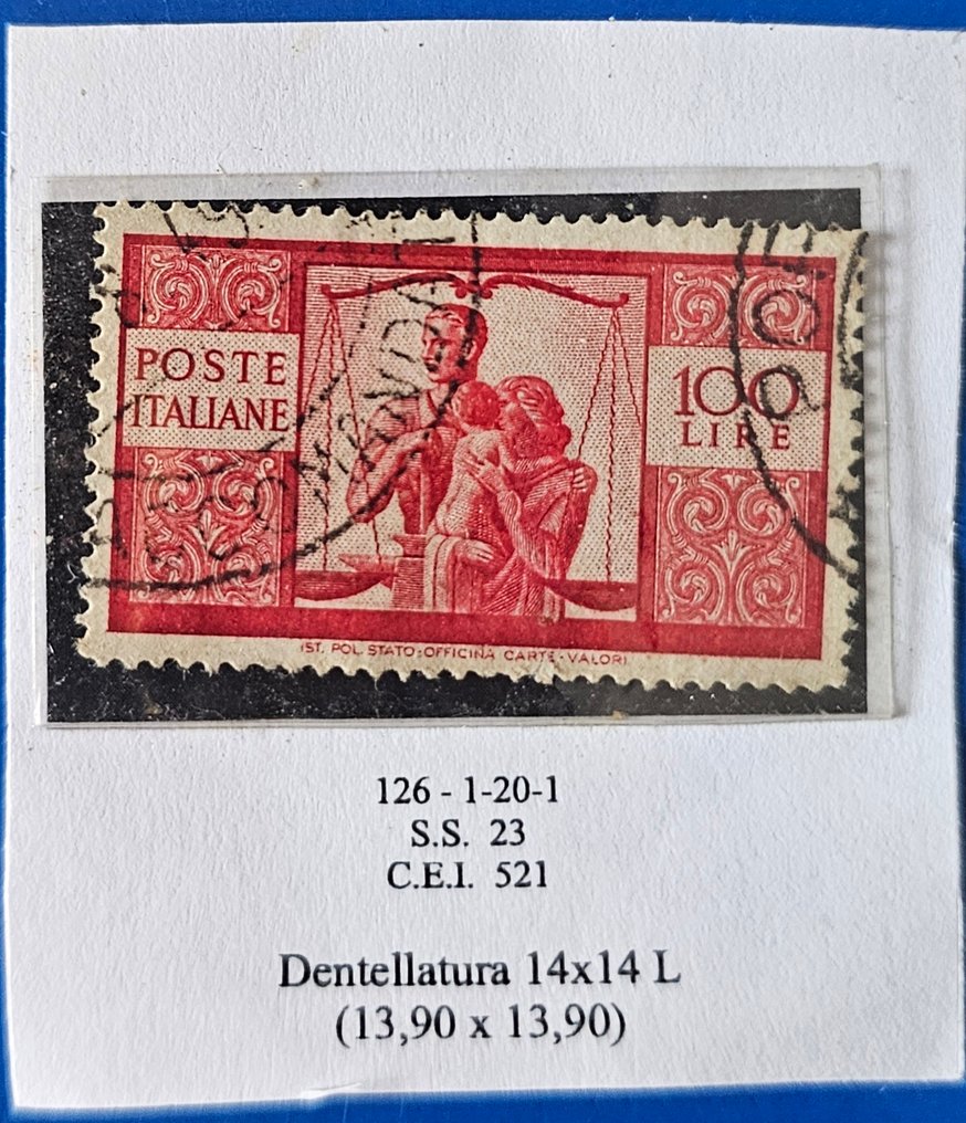 Italy 1951/1975 - Repubblica, collection mounted on sheets. #1.0