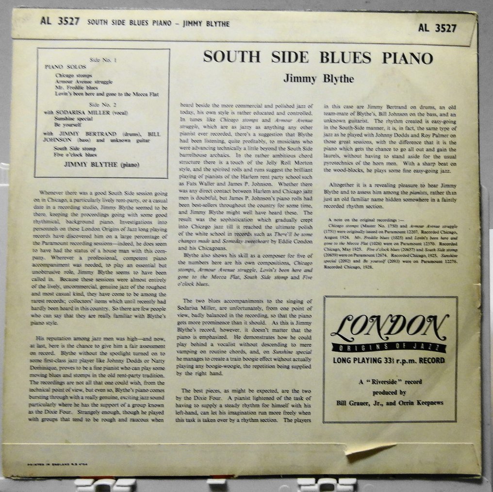 Various Artists/Bands in Jazz - Collection of 12 x 10" LPs feat. Jimmy Blythe, Andy Kirk, King Oliver Bennie Moten, Benny Goodman, - LP Albums (multiple items) - 1950 #2.1