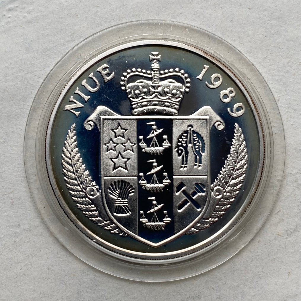 纽埃. 50 Dollars 1989  (没有保留价) #2.1