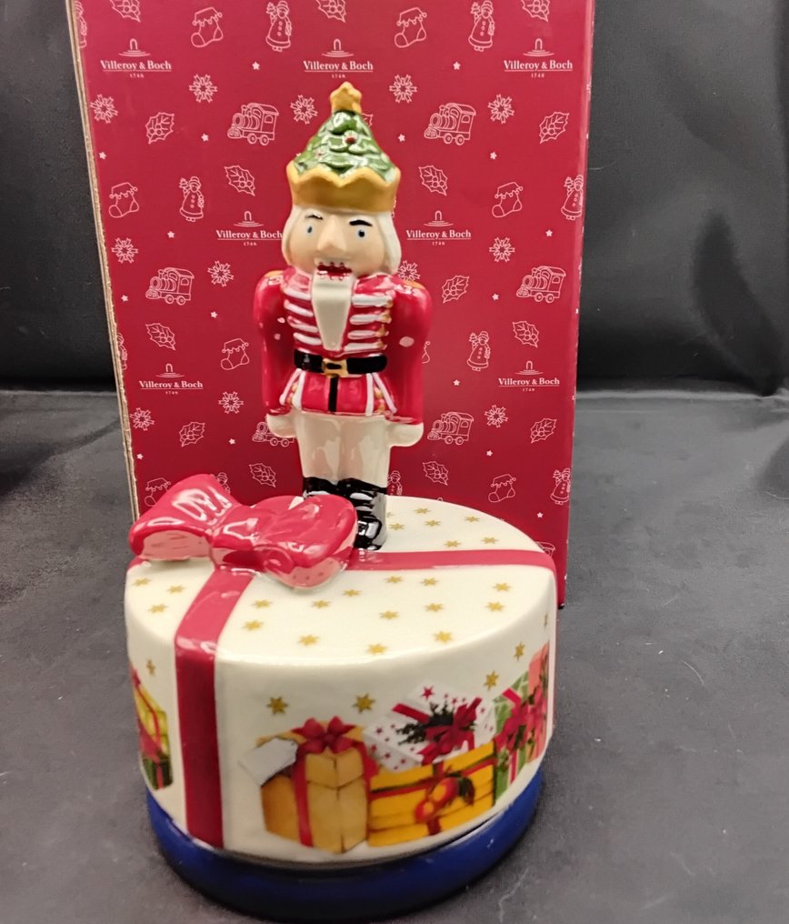 villeroy boch - Karácsonyi figuradísz Villeroy & Boch (2) - játékdallam/nosztalgikus dallam - Csont porcelán - Nosztalgikus dallam #3.2