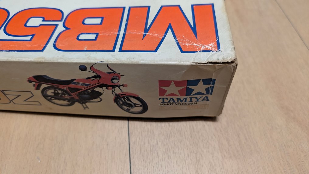 Tamiya 1:6 - Model motorcycle - Honda MB50Z - Honda MB50 - Tamiya 16014. The MB50 was first released in April 1979. It is a fast motorcycle. #2.1