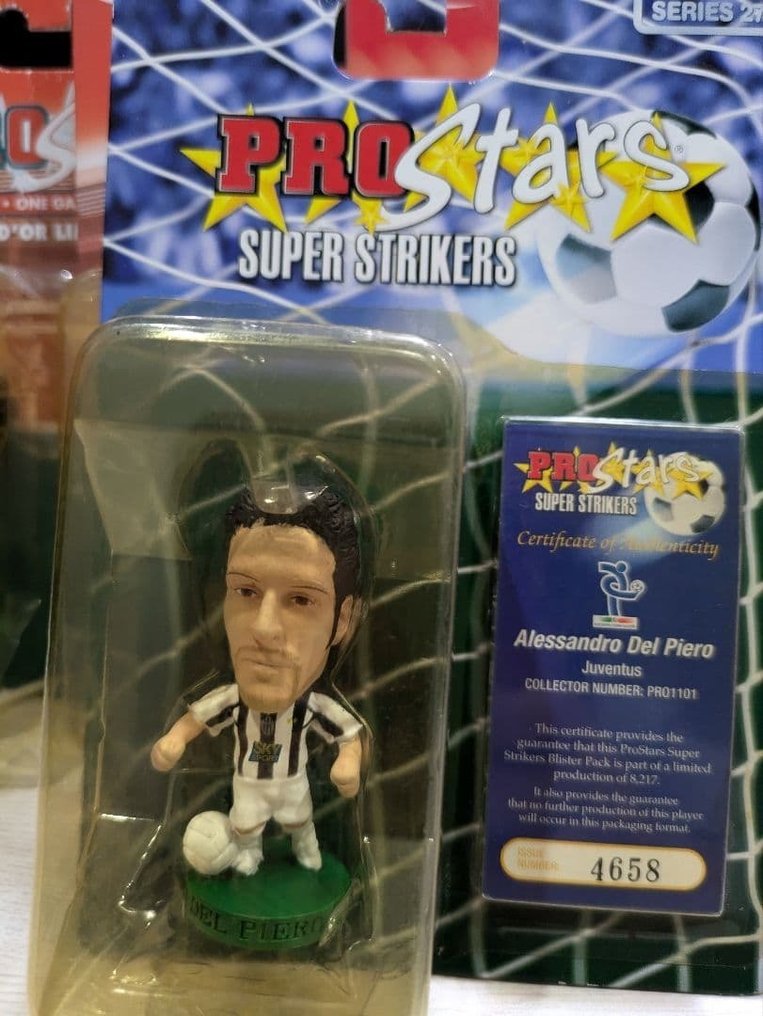 Corinthian Pro Stars - Αγαλματίδιο - Soccer Player Figure Set – Limited Edition (Alessandro Del Piero, Michel Platini, and Others) (5) - Πλαστικό #1.0