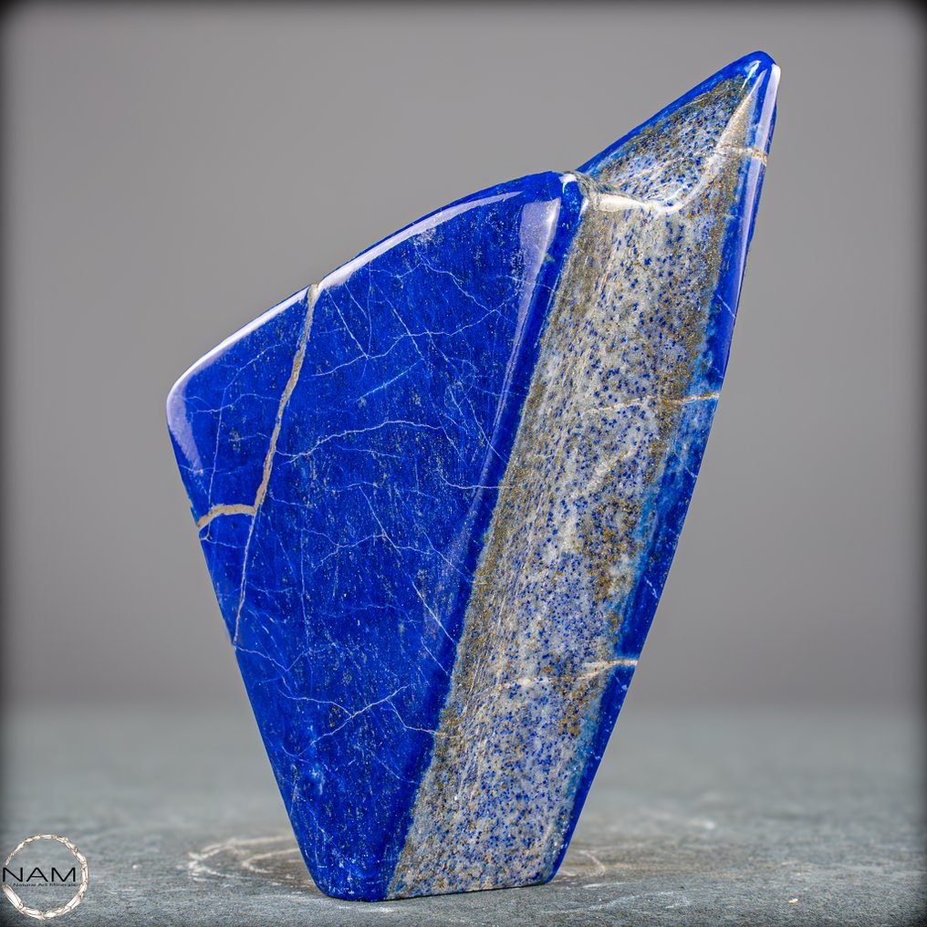 Πολύ διακοσμητικό βασιλικό μπλε Lapis Lazuli. Γλυπτική- 386.99 g #2.1