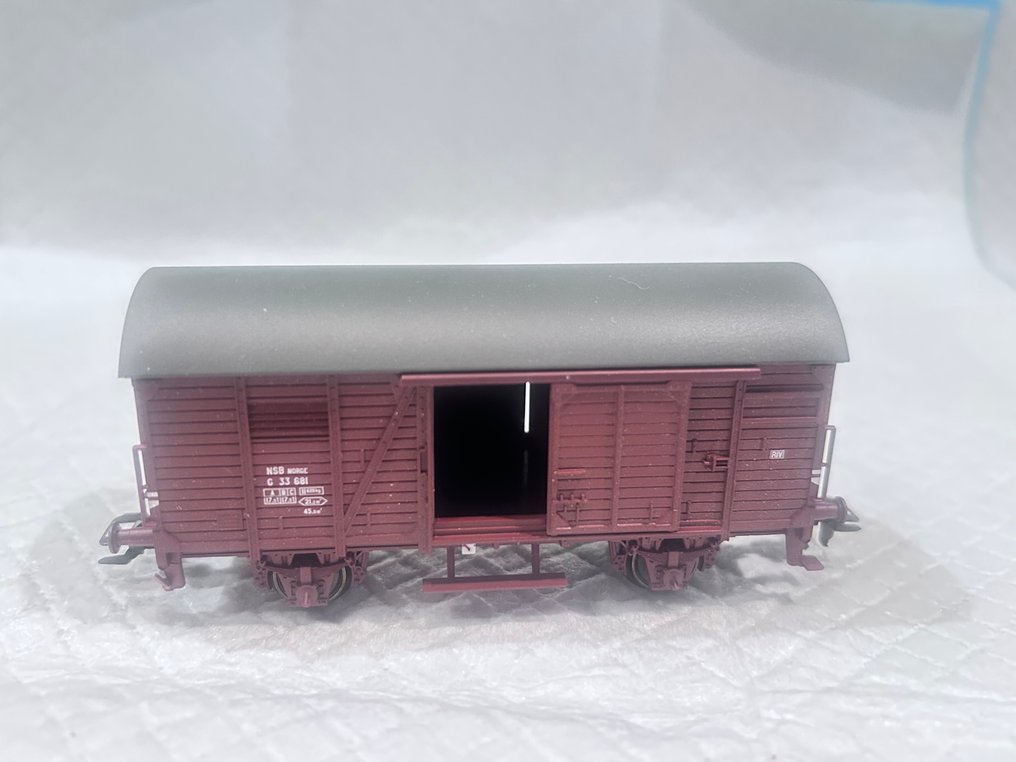 Märklin H0 - 46067 - 模型貨運火車組合 (1) - 设置货车 NSB - NSB #2.1
