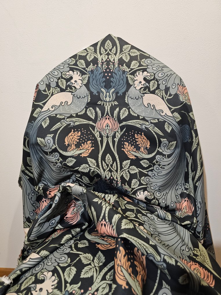 Tecido 'Fenice de William Morris' Art Nouveau 'Arts and Crafts' - 300x280cm Luxo Artmaison - Têxtil  - 300 cm - 280 cm #1.0