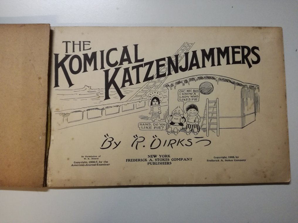 The Komical Katzenjammers - 1 Album - 1908 #4.3