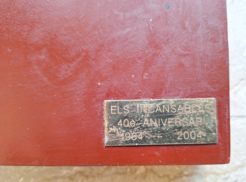 Gioco da tavolo - Set di domino - Legno, Metallo, osso resina #1.0