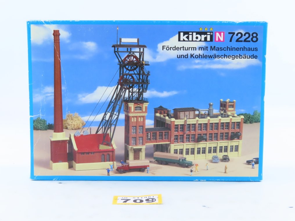 Kibri N - 7228 - Model train building kits (1) - Building kit of Mijncomplex Herbede #2.1