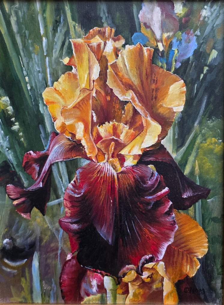 Alexander Nakonechnyi (XX-XXI) - Irises #1.0