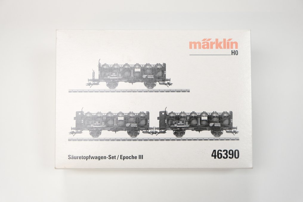 Märklin H0 - 46390 - Godsvagn-set för modelltåg (1) - DB #1.0