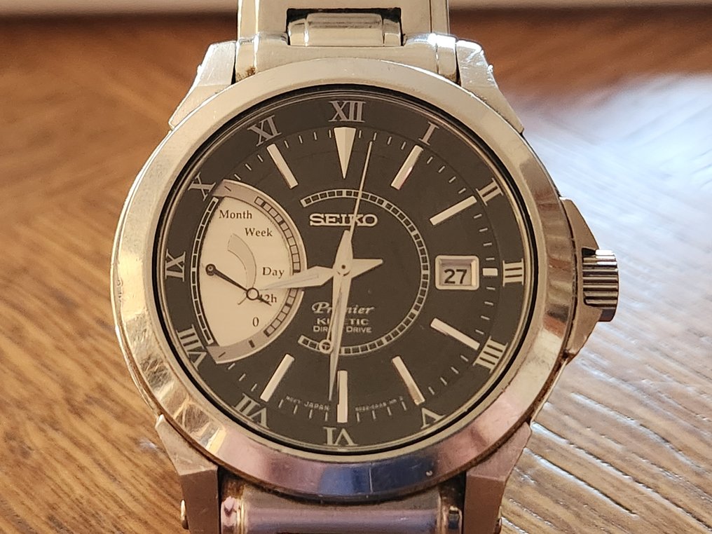 Seiko Premier - Kinetic Direct Drive - No Reserve Price - 5D22-0AA0 - Men - 2000-2010 #1.0