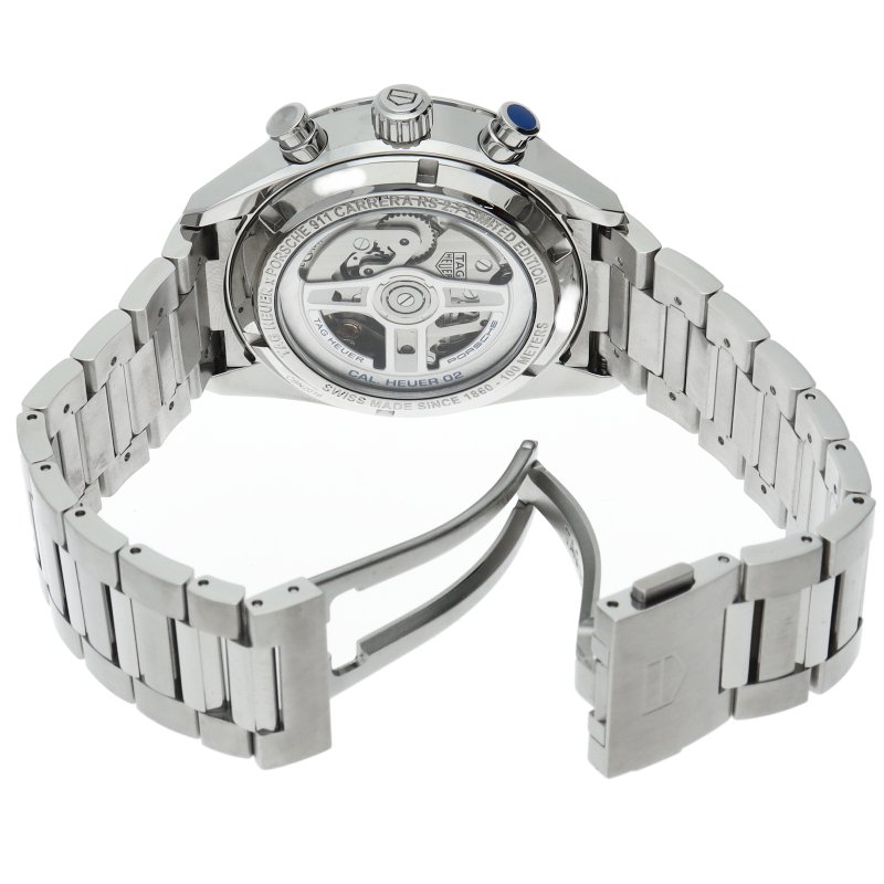 TAG Heuer - Carrera Chronograph x Porsche RS 2.7 Limited to 500 pieces worldwide, overhauled by manufacturer - CBN2016.EB0275 - Herre - 2000-2010 #4.3