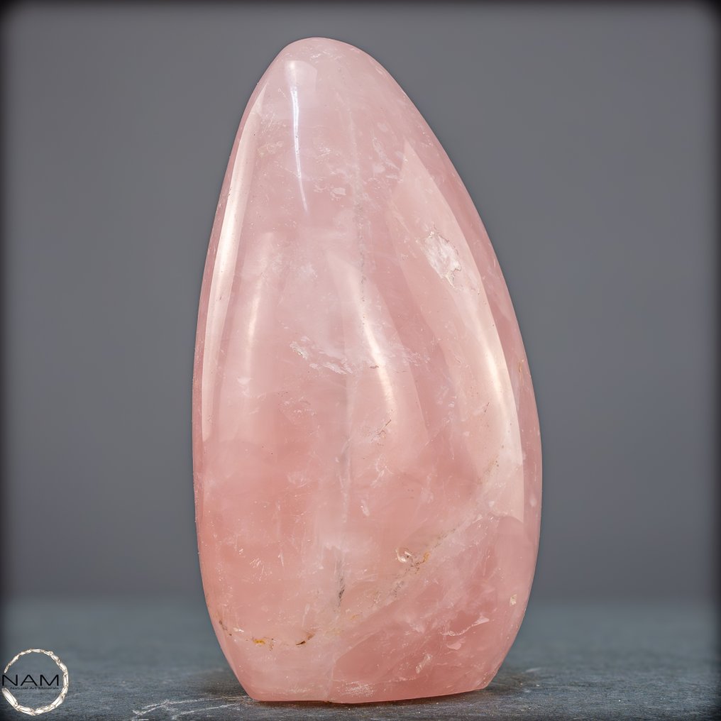 Quartz rose naturel en forme libre Douce beauté dans une élégance pure- 1061.16 g #2.1