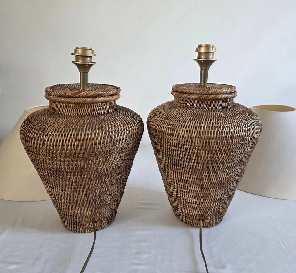 Table lamp (2) - Rattan #4.3