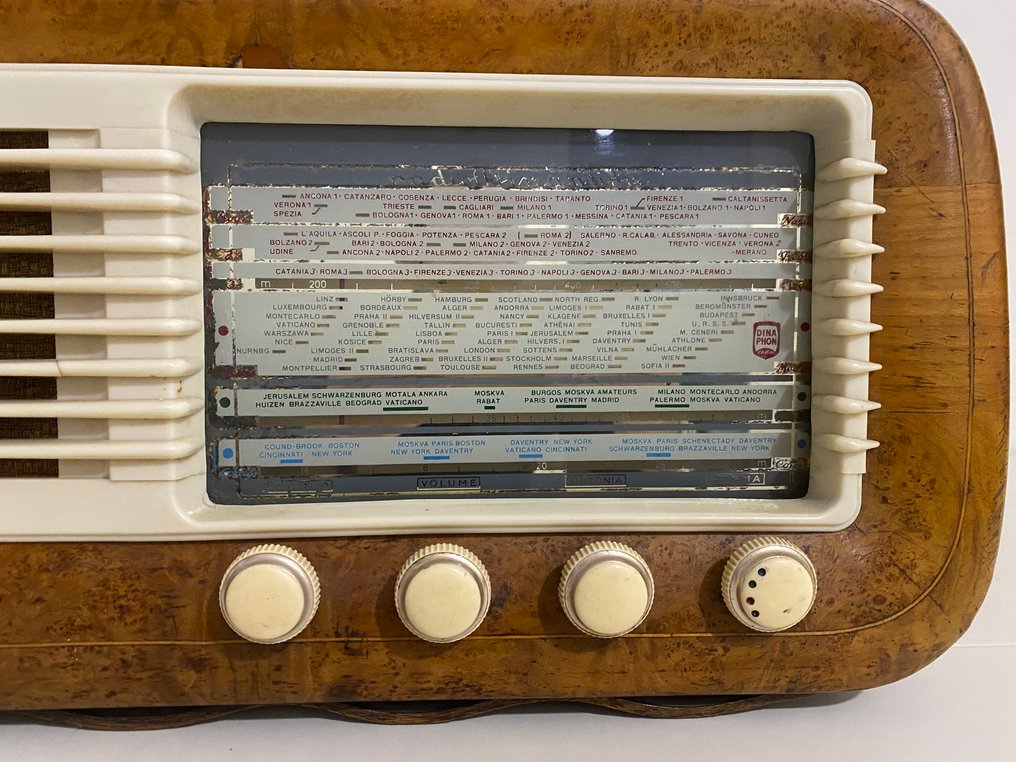Dinaphon - Valvole Tube radio #1.0