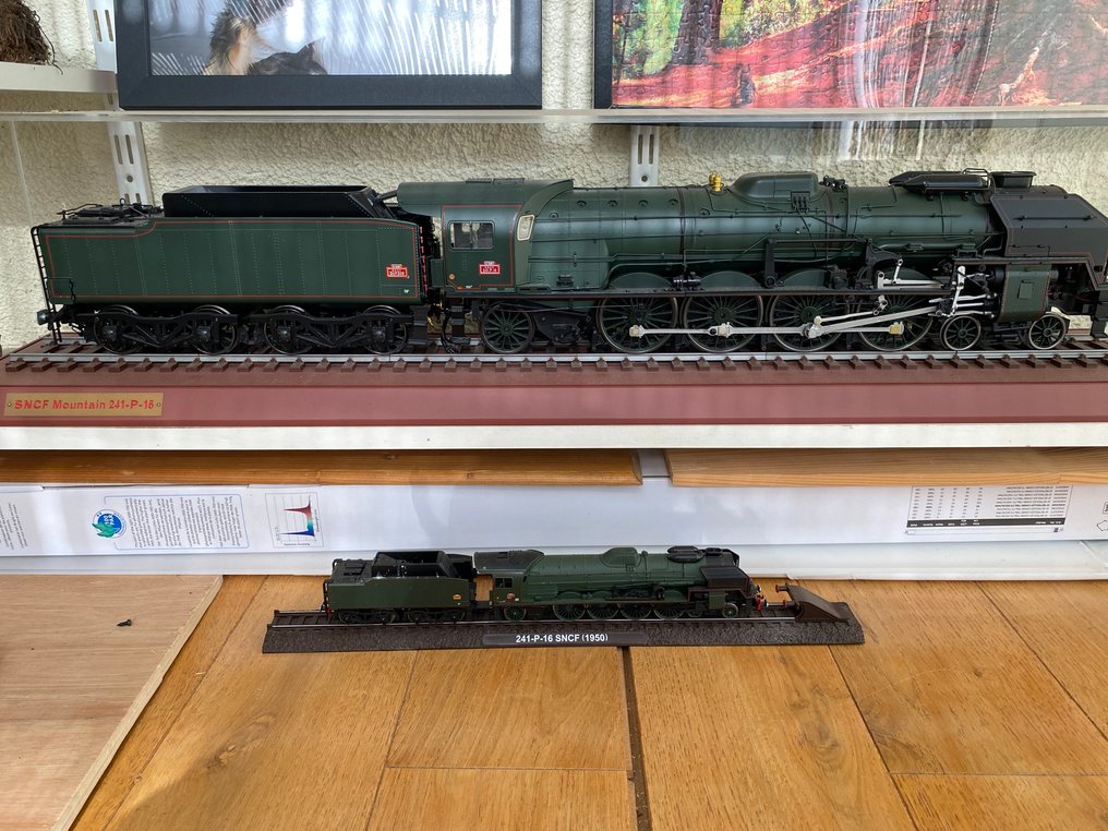 Altaya 1 - 連煤水車的蒸汽火車 (1) - Mountain 241-P-16 - SNCF #3.2