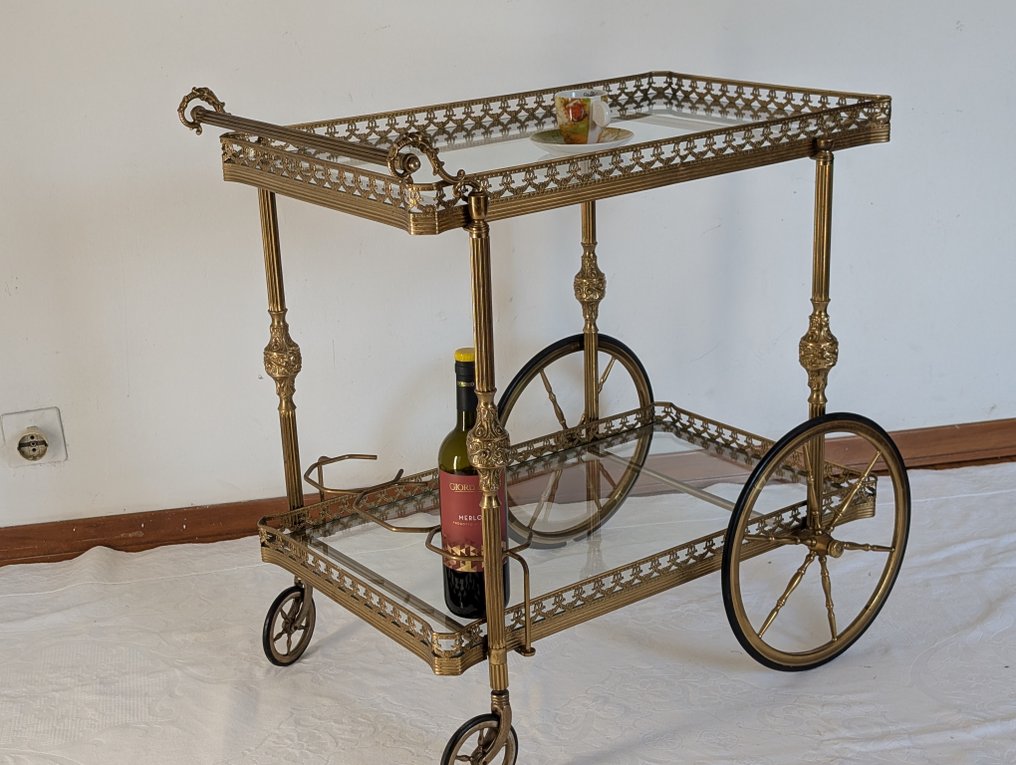 Servierwagen - Messing #1.0