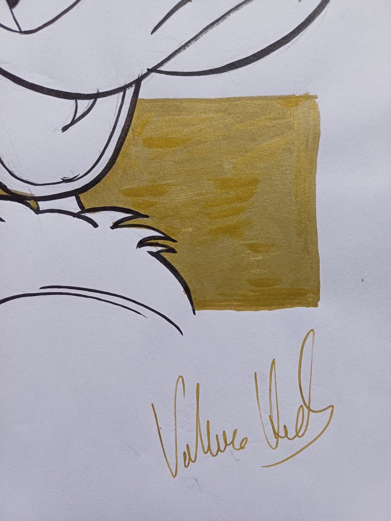 Valerio Held - 1 Original drawing - Uncle Scrooge - Scrooge Mcduck portrait #2.1
