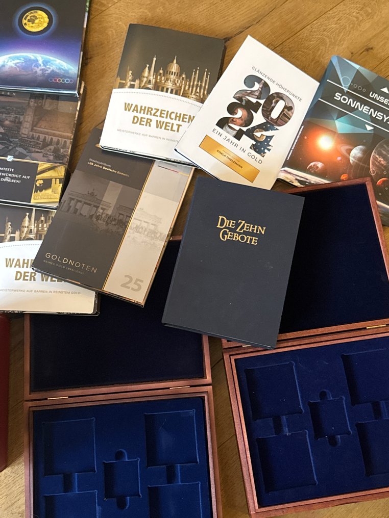 världen. Münzalben 13 Stück (Utan reservationspris) #2.1