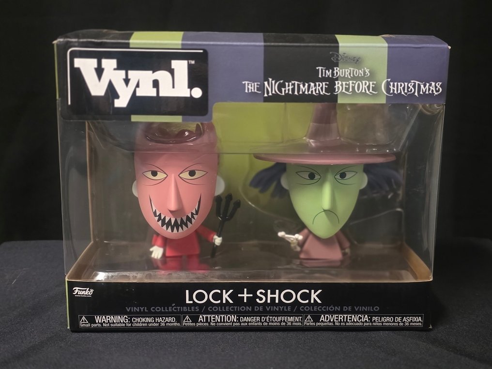 Disney Tim Burtons Nightmare Before Christmas - 1 Funko Pop 手办 - Vynl Double Pack #1.0