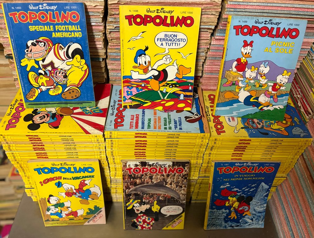Topolino 1401/1499 - Sequenza completa - 99 Comic - Eerste druk #1.0