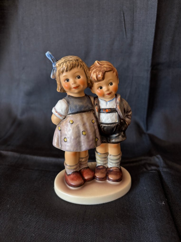 Goebel - M.I. Hummel - Figura - Brüderlein und Schwesterlein - TMK7 - Porcelana #1.0