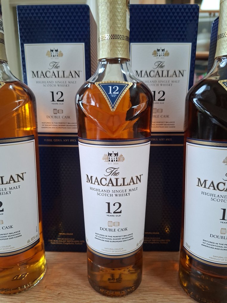 Macallan 12 years old Double Cask  - 700ml - 3 μπουκαλιών #3.2